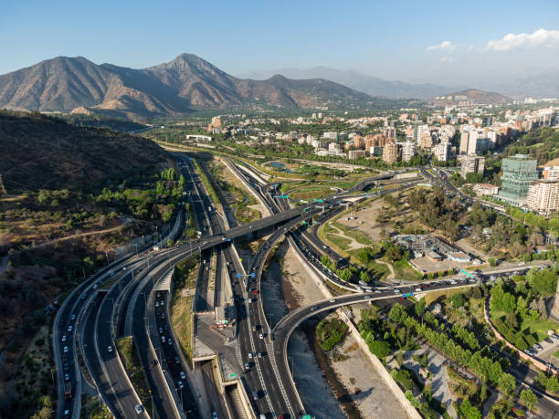 istock Aerial view of Santiago de Chile 1289039285