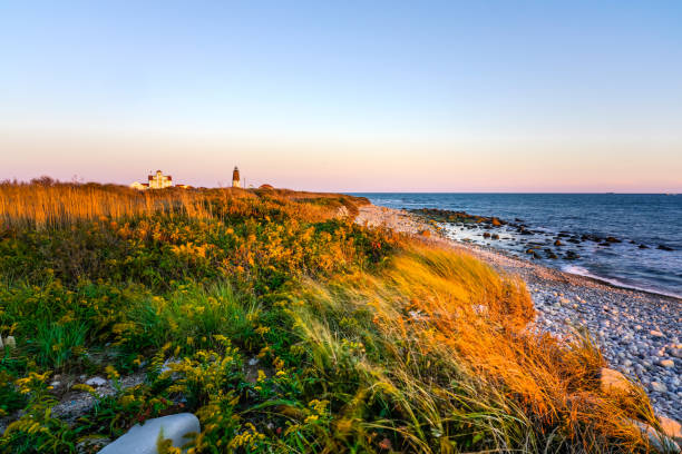 istock Colorful Sky over Scenic Ocean Beach 1289053113