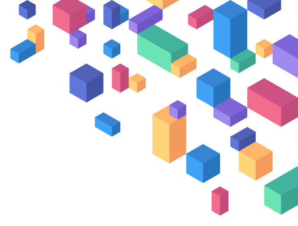Stacked Object Design 2,300+ Stacked Objects Colored Background Stock Illustrations, Royalty ...