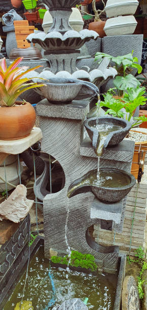 istock Water fountain for house decorations 1289058035