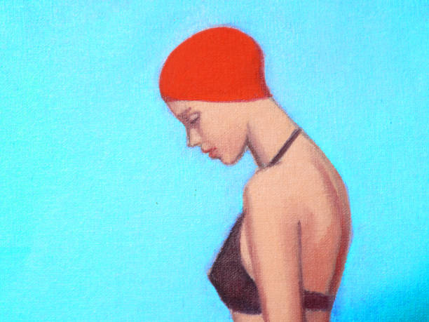 istock illustration oil painting swims 1289061108