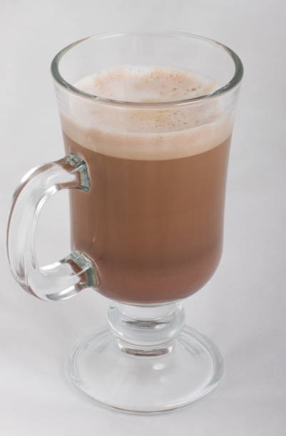 istock Mochachino coffee in a glass Cup 1289066512