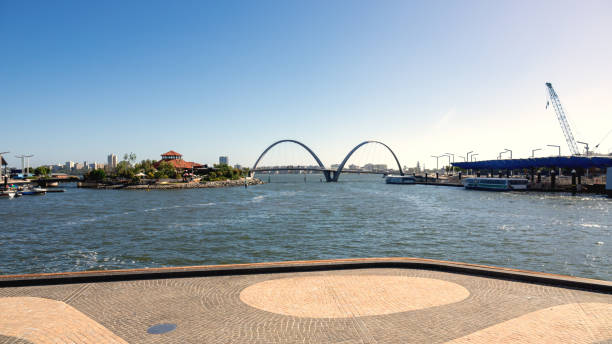 istock Elizabeth Quay Bridge at Perth Western Australia 1289067437