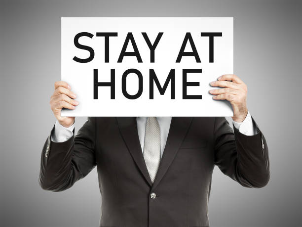 istock business man message stay at home 1289069036