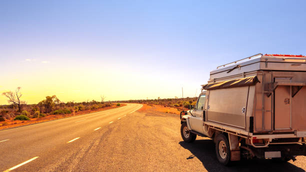 istock Australia road trip off road car 1289069080