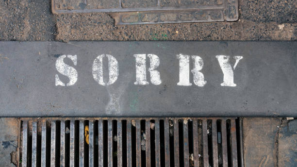 istock word sorry at the street 1289073052