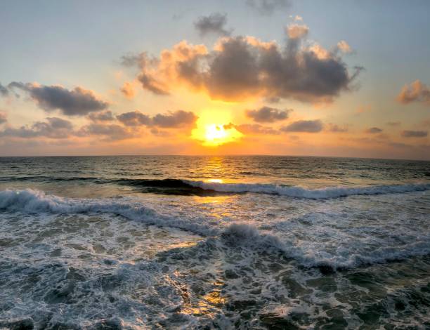 View of the sea from the port in Tel Aviv