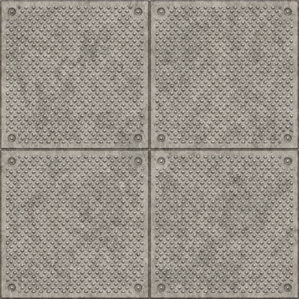 istock gray metal plate cyber texture 1289077591
