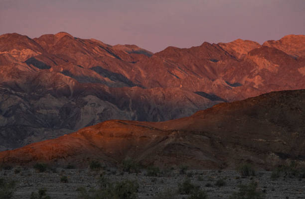 sierra cucapa view, mexicali, baja california. - glen trool foto e immagini stock