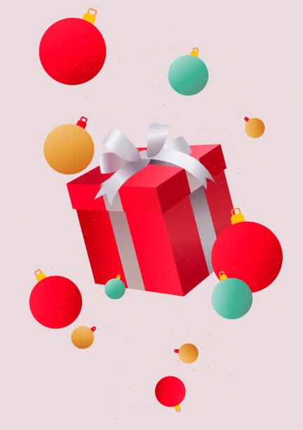 istock Christmas design with gifts and toys. 1289080052