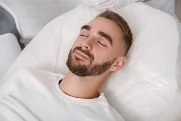 istock Man resting in hospital bed 1289080170