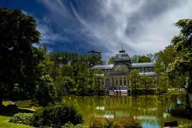 istock Crystal Palace in Retiro Park in Madrid 1289083524