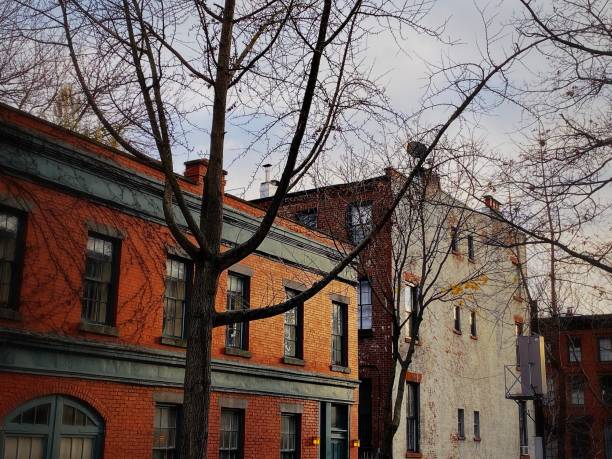 istock Federal Style Row Houses 1289086540