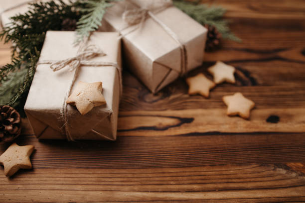 istock Zero waste and eco-friendly Christmas decorations 1289092756