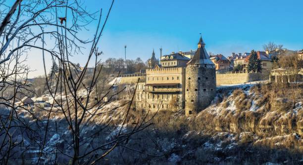 istock Potter tower in Kamianets-Podilskyi, Ukraine 1289101456