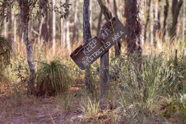 Word of Caution Keep Out of Restricted Forest Areas