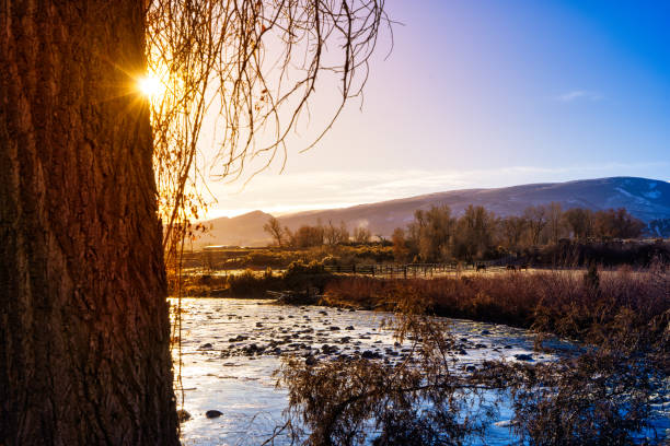 istock Gypsum Colorado Eagle River Sunrise 1289108817