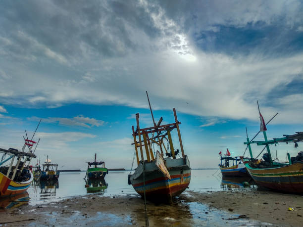 istock Wooden boats 1289108855