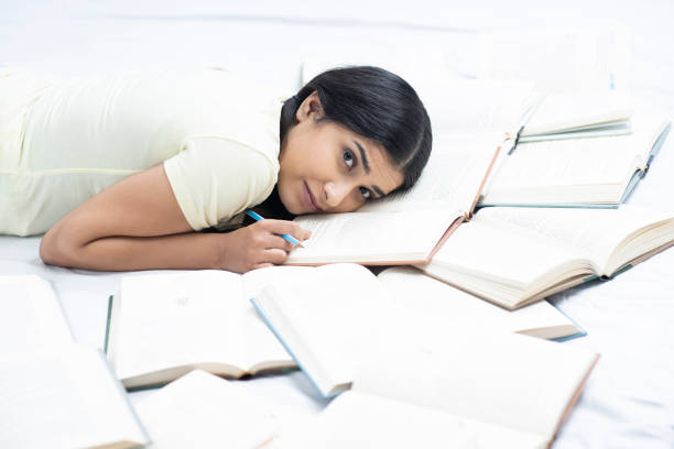 istock Young woman studying - stock photo 1289114556
