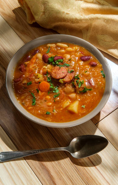 istock Polish Sauerkraut Kielbasa Soup 1289120373
