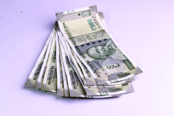 Indian paper currency 500 rupee