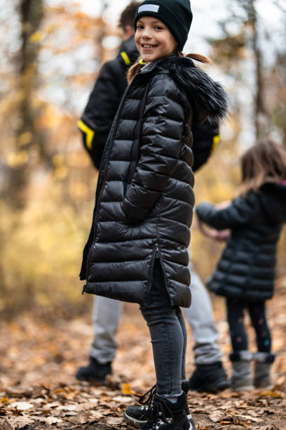 istock Cute adorable little girl in fall 1289136225