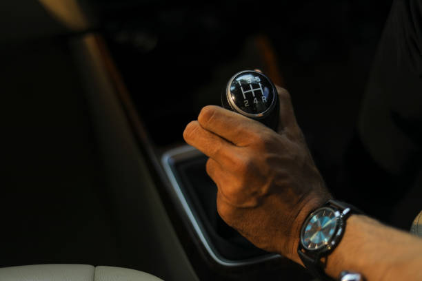 istock Young Indian man drive car 1289137340