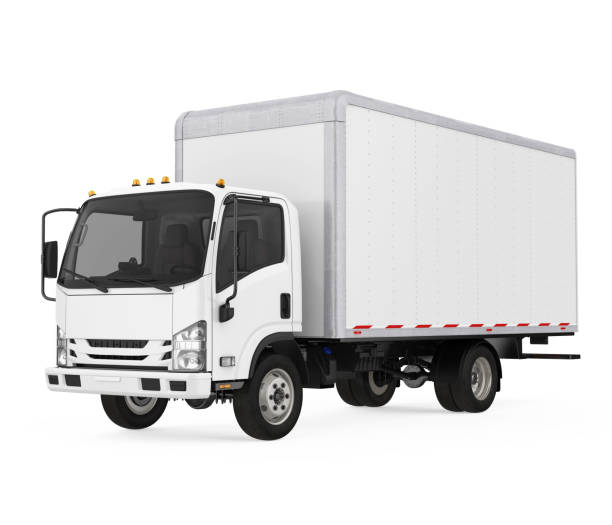 istock Delivery Truck Isolated 1289140750