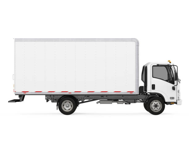 istock Delivery Truck Isolated 1289140758