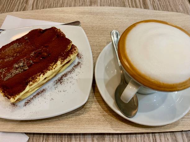 istock Tiramisu and a cappuccino 1289145783