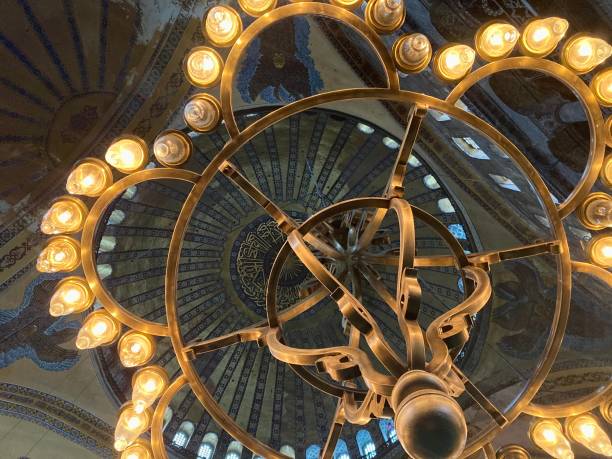 istock Hagia Sophia mosque views inside of architecture 1289148410