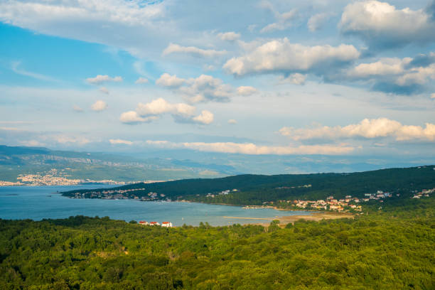 istock Soline bay in Krk Island , Croatia 1289160651