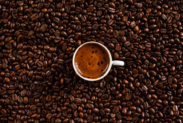 istock Delicious Coffee on Fresh Coffee Beans 1289167893