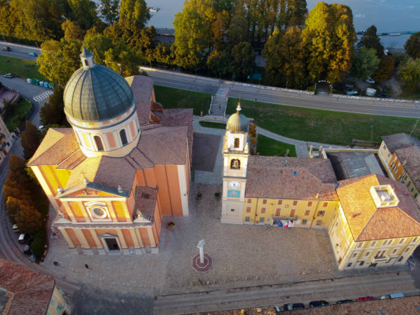 istock Aereal view of Boretto town, italy 1289169227