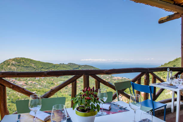 istock Summer lunch overlooking the sea on the Sorrento Coast 1289176827