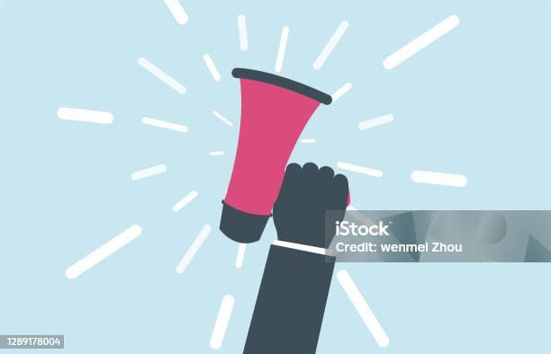 Shouting Refresh Shouting Stock Illustration - Download Image Now - Announcement Message ...