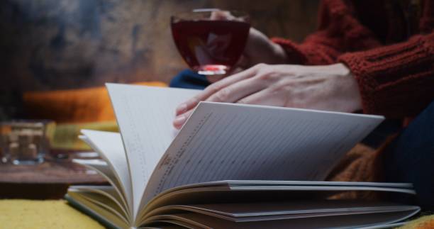 istock Enjoying hot tea on the cozy sofa 1289178282