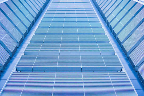 istock Architecture details Modern Building Glass facade Business background 1289181342