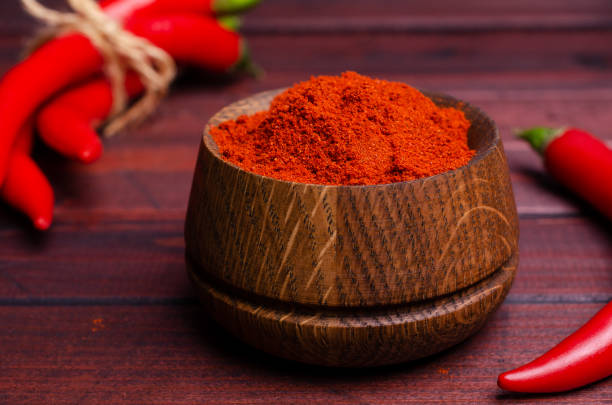 istock Red pepper powder in a bowl 1289182051