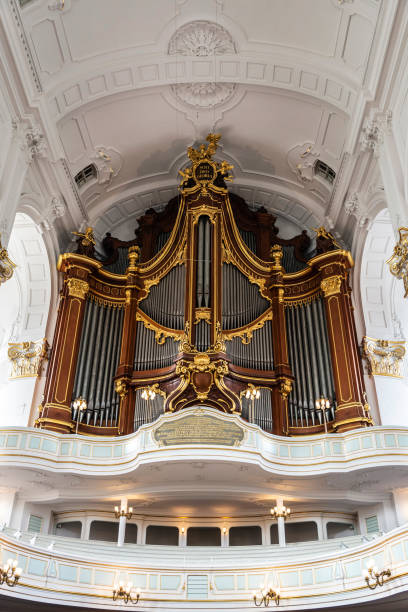 istock St. Michael Church, St Michaelis or Michel in Hamburg, Germany 1289182406