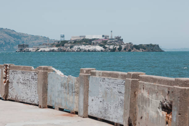 więzienie alcatraz. san francisco - san francisco bay area northern california california western usa zdjęcia i obrazy z banku zdjęć