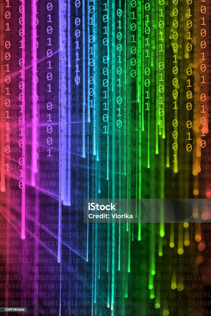 Binary Code Background Stock Illustration - Download Image Now ...