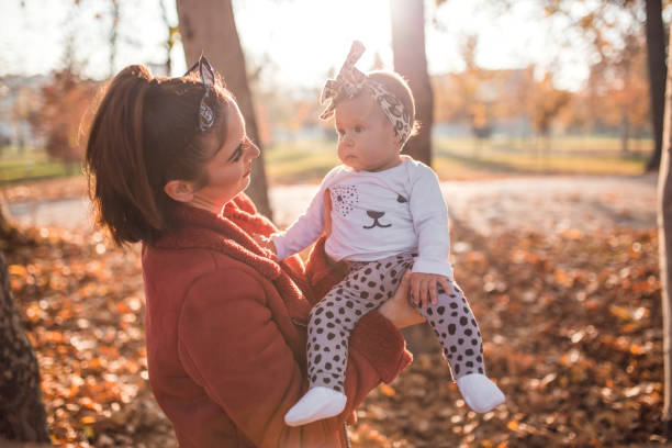 istock Bonding time between mother and her baby 1289186201