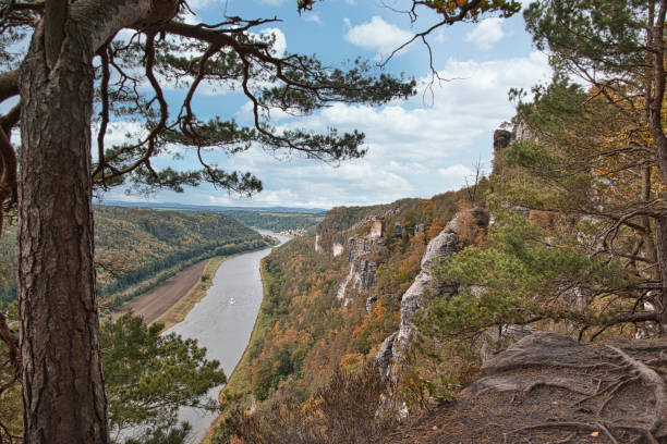 Saxon Switzerland is a unique natural wonder in Saxon Switzerland is a unique natural wonder in
Germany festung konigstein castle stock pictures, royalty-free photos & images