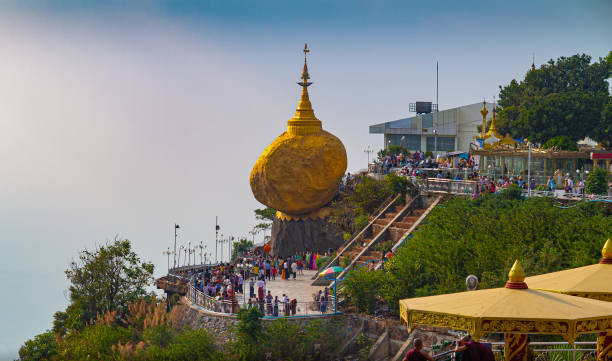 istock Golden rock (Kyaiktiyo) in Myanmar (Burma) 1289198127
