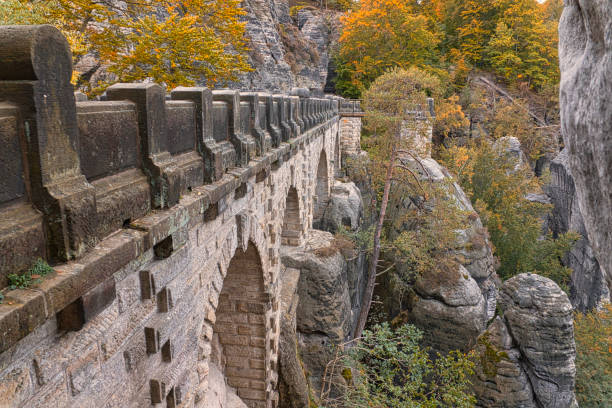 The Bastion with the Bastei Bridge in Saxon Switzerland is a unique natural wonder in The Bastei with the Bastei Bridge in Saxon Switzerland is a unique natural wonder in
Germany festung konigstein castle stock pictures, royalty-free photos & images