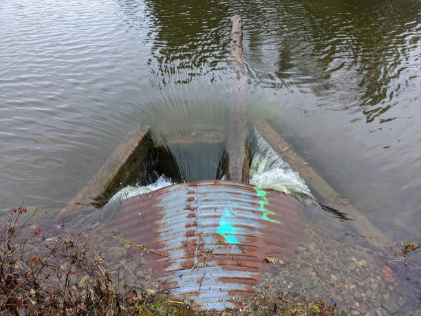 istock Culvert Overflow After a Torrential Rain Storm 1289210978