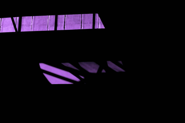 istock abstract and minimalist image in purple colors with black background, 1289212219