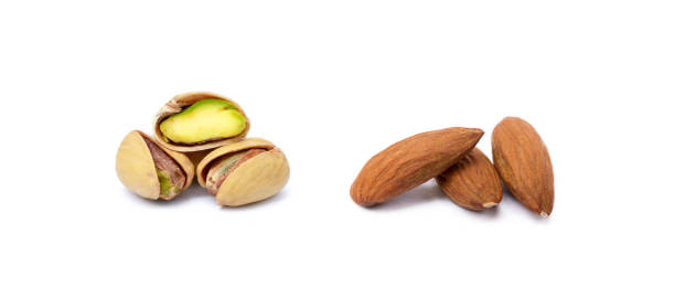 istock Healty almond and pistachio nuts 1289212568