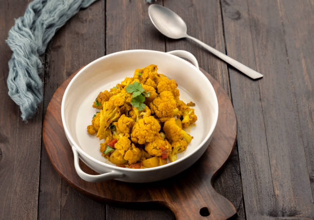 istock Indian style cauliflower with potatoes or aloo gobhi 1289217022